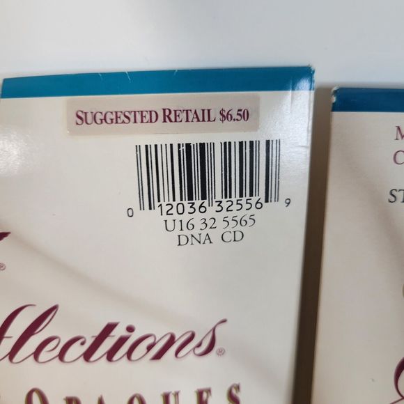 Hanes Silk Reflections Pantyhose Soft Touch Opaques Size CD Dark Navy /Jet New - Picture 6 of 9